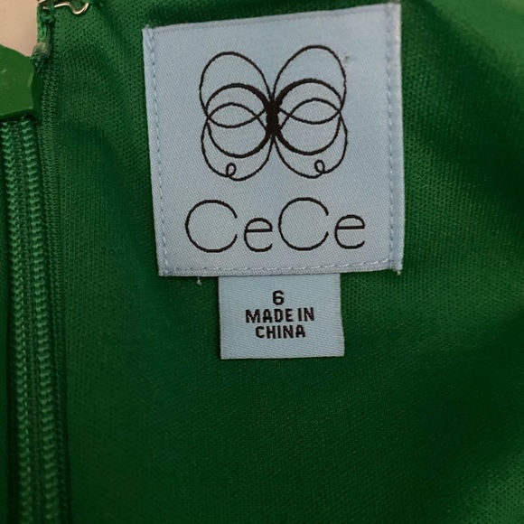 LIKE NEW Retro, Flattering Green Stitchfix Dress - Picture 3 of 8